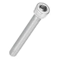 Kozelo 25pcs Socket Head Cap Screws - [M6-1 x 50mm] 304 Stainless Steel Allen Socket Drive for Electrical Motor 3D Printing Fan Engine Replacement Use, Silver