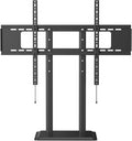 XinleTech Universal TV Stand with Metal Base,Table Top TV Stand for 75 77 85 86 inch TVs - Height Adjustable Stand, VESA 600x600mm, No-Drill Installation,Heavy-Duty,Holds 155lbs,XL-DZ945
