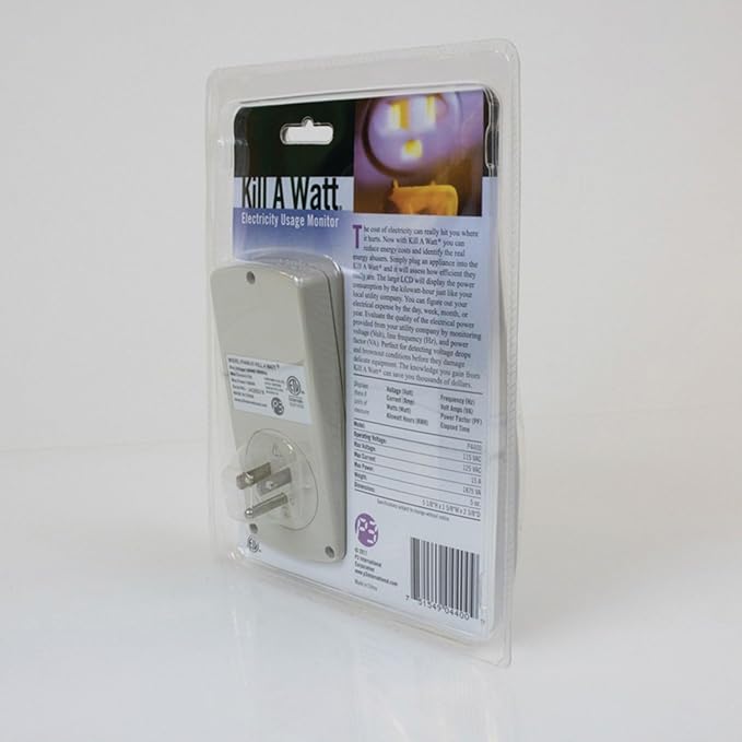 2-Pack P3 P4400 Kill A Watt Electricity Usage Monitor (2-Pack)