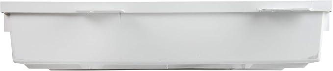 Legrand - OnQ 20 Inch Media Enclosure, Wifi Electrical Box, Cable Management Box for Distribution of Networking Service, Recessed Media Box Lets Signal Through, White, ENP2050-NA