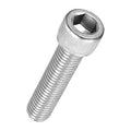 Kozelo 5pcs Socket Head Cap Screws - [M12-1.75 x 50mm] 304 Stainless Steel Allen Socket Drive for Electrical Motor 3D Printing Fan Engine Replacement Use, Silver