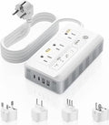 Mapambo 2000W Voltage Converter US to Europe, 7 in 1 Converter for European Travel for Hair Dryer, Kettles, Coffee Makers and etc. 220v to 110v Converter for International Travels