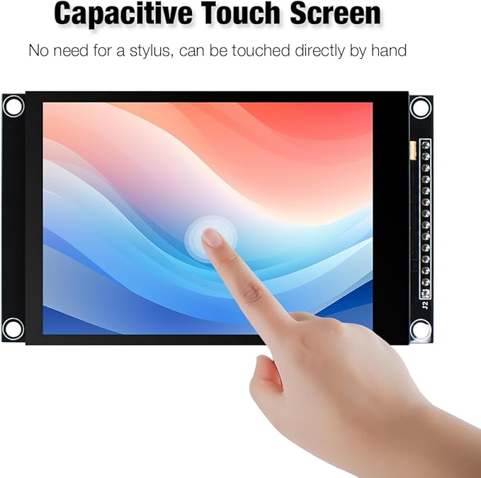 Hosyond 3.5 inch 320x480 IPS Capacitive Touch Screen LCD Module SPI Serial ST7796U Driver for Arduino R3/Mega2560