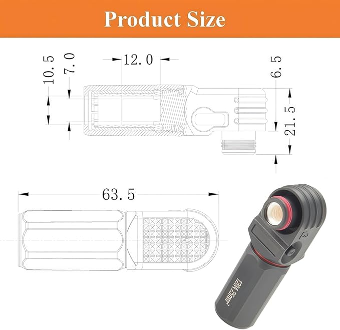 1 Set Battery Energy Storage Connector 120A 25mm² High Current HV Connectors Quick Plug Terminal Right Angle Plug and Socket IP67 Waterproof Power Adapter (Black, 120A)