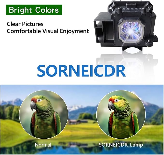 SORNEICDR NP16LP Replacement Projector Lamp Bulb Compatible with NEC M300W M311W M300XS M260WS M361X M300XSG M350X, with Housing
