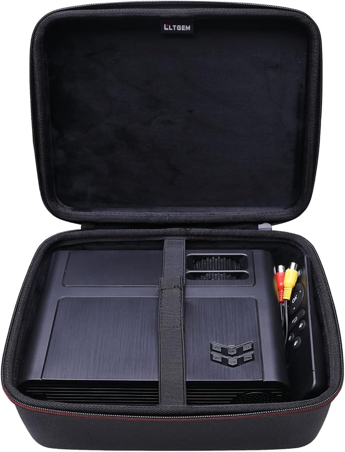 LTGEM Projector Case Compatible with ELEPHAS BL128 Mini Projector 2025/2024 Upgraded(Inside: 10.3"x7.5"x3.5"), Case Only