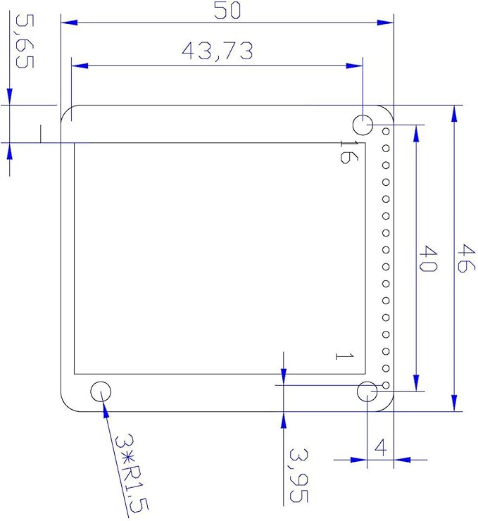 hiBCTR 6-Pack 1.8-Inch ST7735R SPI 128 * 160 TFT LCD Display Module with PCB