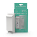 zunzunbee Slate Switch – Zigbee 3.0 Smart Wall Button Remote, Works with SmartThings, 8 Programmable Touch Buttons, Battery Powered, Includes Temperature Sensor