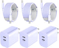 Phone 17 16 15 Pro Max Charger Fast Charging, 20W USB C Charger Block with 6FT Long USB C to C Charging Cable Cord for Phone 17 16 15 Pro Max/17 16 15 Pro/17 16 15/16 15 Plus-Purple