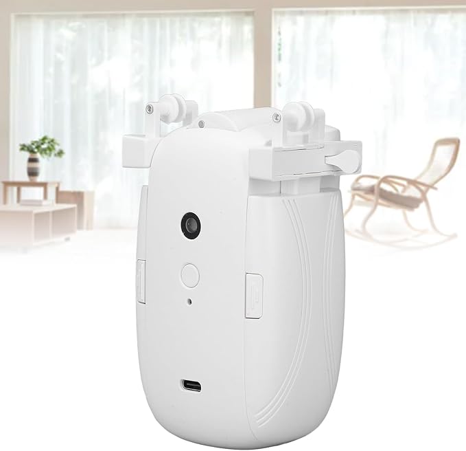 WALFRONT Automatic Curtain Opener WiFi APP Remote Control Voice Control Smart Curtain Controller for I.U Track