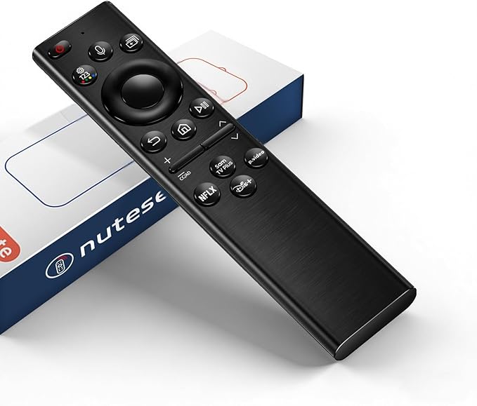 Replacement Universal Voice Remote Control, Compatible with Samsung Smart TVs 2019–2025, Including QLED, Frame, Crystal UHD, Neo QLED, and OLED Series (Not Solarcell Models)