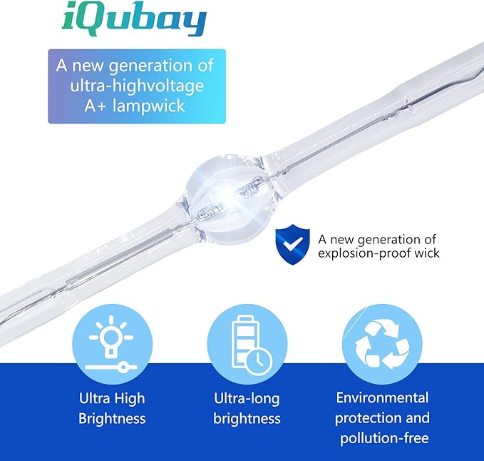 iQubay NP30LP for NEC 100013543 M332XSG M352WSG M402H M402WG M402X M402XG NP-M332XS/XSG NP-M352WS/WSG NP-M402H/W/WG/X/XG NP-M322H NP-M323H NP-M333XS NP-M353WS NP-M403H/W Replacement Projector Lamp