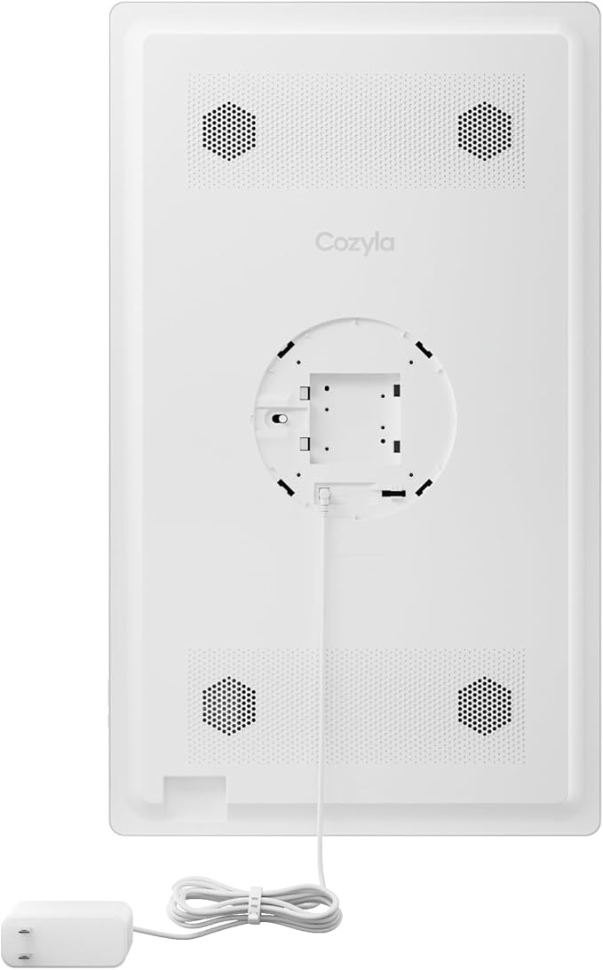 Cozyla Digital Calendar+ 2: 32 inch Wall Planner Touch Screen Chore Chart Customize Dashboard Smart Electronic Calendar for Family Schedules Meal Planner Support Any Google Play App Wall Mount White