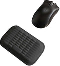 MEKASS Ergonomic Mouse Wrist Rest, Premium Memory Foam Mouse Wrist Pad Support Relieve Wrist Pain for Long Hours of Work, Gaming (Classic Black