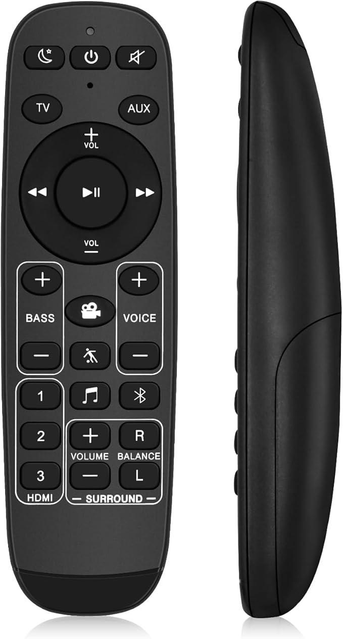 Universal Soundbar Remote Control for Polk Audio Sound Bar, Sounbar Remote Replacement for Polk Magnifi Mini/Magnifi Mini AX/MagniFi Max AX SR Signa Solo Soundbar