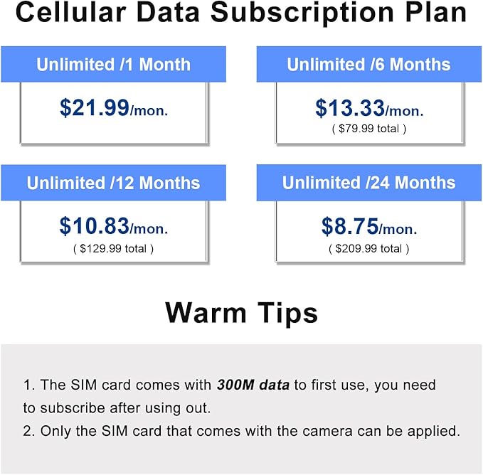 4G LTE Cellular Security Camera Wireless Outdoor，No Wifi Solar Powered Outside Camera , 2K Color Night Vision, PIR Motion Sensor, 360° Live View, 2-Way Audio, SIM Card $ SD Card Included, Free Trial