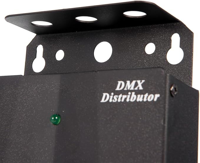 MFL. 4-Way Isolated DMX Splitter Amplifier Distributor with 3-Pin Outputs