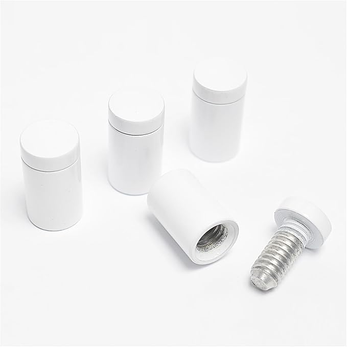 ArtToFrames 14x16 Inch Double Panel Floating Acrylic Picture Frame (Full Frame is 18x20) comes with White Standoff Hardware, Made in the USA, 3 Pack