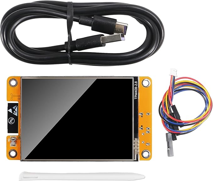 AITRIP 2 Pack ESP32 Development Board ESP32-2432S028R WiFi Bluetooth 2.8 Inch 240X320 Smart Display TFT Module Touch Screen for Arduino