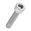 Kozelo 5pcs Socket Head Cap Screws - [M8-1.25 x 40mm] 304 Stainless Steel Allen Socket Drive for Electrical Motor 3D Printing Fan Engine Replacement Use, Silver