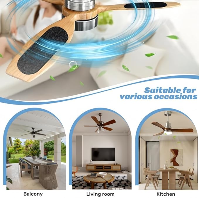 Kuenst Ceiling Fan Filters for Blades，Activated Coconut Carbon Ceiling Fan Filter Accessories Dust Catcher Fits All Ceiling Fans，Black，9.84in*3.54in