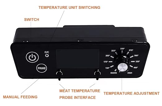 Pit Boss Control Board, Digital Thermostat Control Board Kit Replacement for Pit BOSS 7 Series Vertical Pellet Smokers