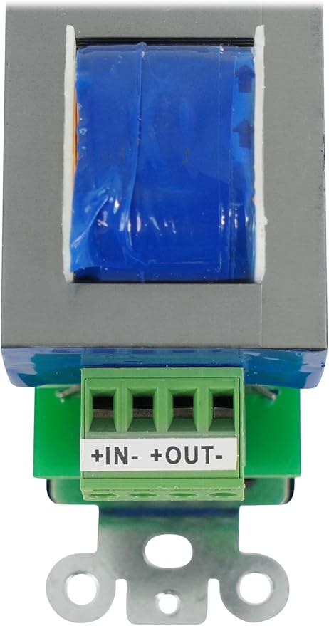 Rockville VOL70200 Black 200W 70V Volume Control Zone Controller, Single Gang, 12-Step Attenuation, Detachable Euro-Block, for Multi-Zone Audio Systems