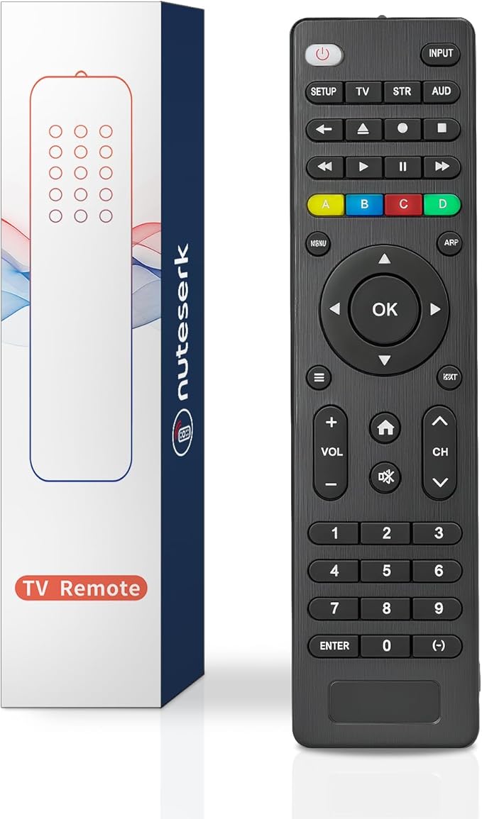 Universal Replacement TV Remote – Compatible with Samsung, LG, Sony, Vizio, Hisense, Philips, RCA, Sharp, Onn, Westinghouse, Element, Sanyo, Emerson, and More Brands