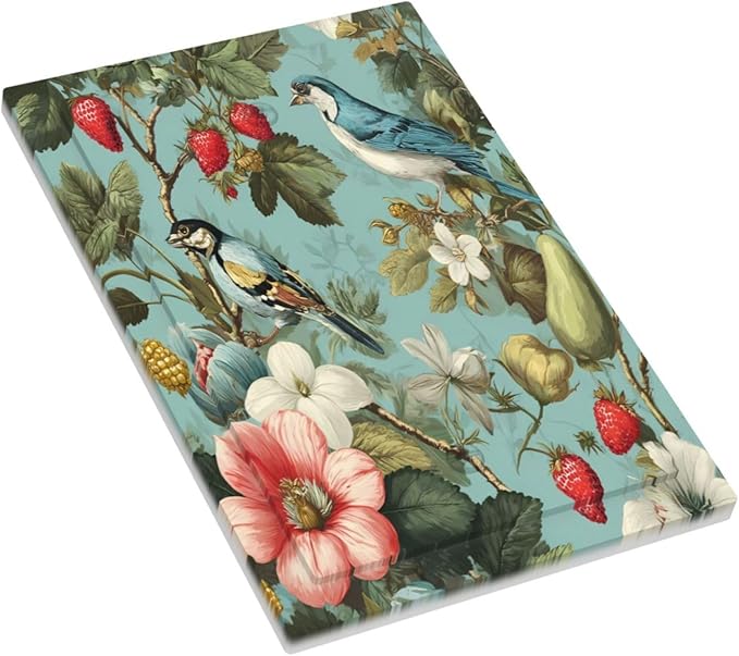 Bvtewkhz William Morris Flower No Device Single Blank Wall Plate Cover Decorative Light Switch Covers Electrical Faceplate Switch Plates for Bathroom Kitchen Home