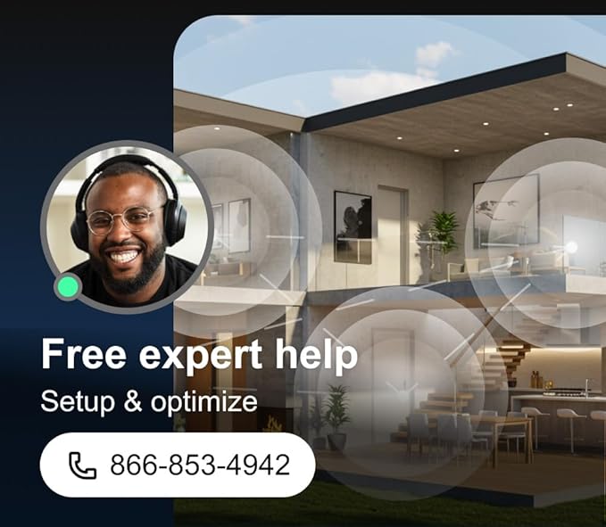 NETGEAR WiFi Range Extender (EX6120) - Add up to 1,500 sq. ft., 25 Devices - AC1200 Dual Band Wireless Signal Extender (Up to 1.2 Gbps Speed), Compact Wall Plug Design – Free Expert Help
