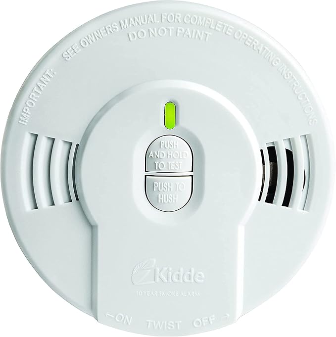 Kidde Smoke & Carbon Monoxide Detectors with 10-Year Battery