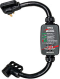 Power Watchdog PWD50 Smart RV Portable Surge Protector 50 Amp - Patented Bluetooth Connectivity - Monitor Voltage/Amperage/Wattage - IP65 Water-Resistant