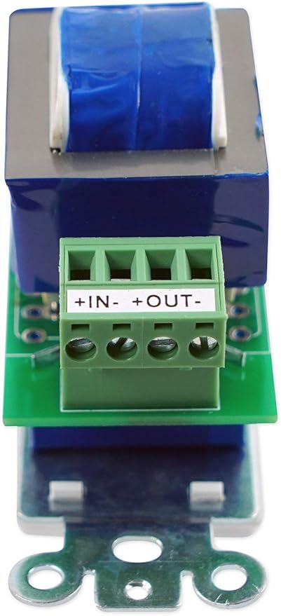 Rockville VOL7035 35W 70V Wall Volume Control, 1-Gang, White, Easy Install, Dust-Protected, Excellent Frequency Response, for Commercial Audio Systems