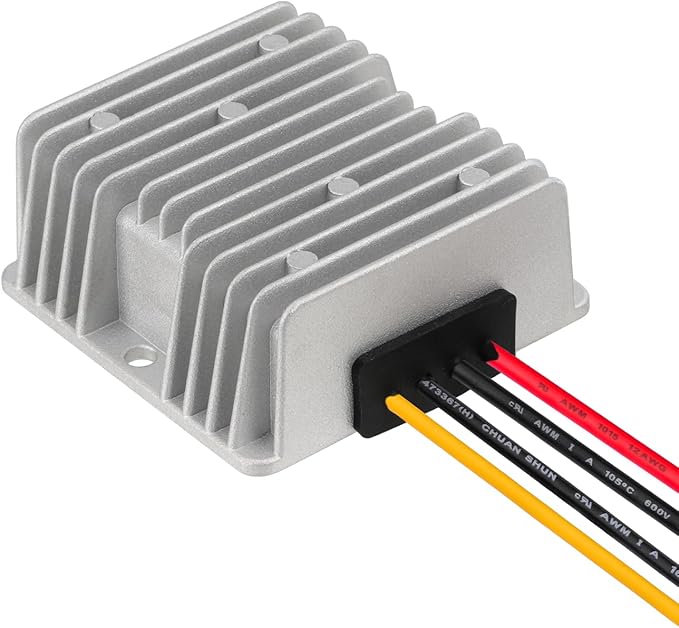ELFCULB 8V-40V to 12V Voltage Regulator 10A 120W DC Step Down UP Converter for Golf Cart Club Car