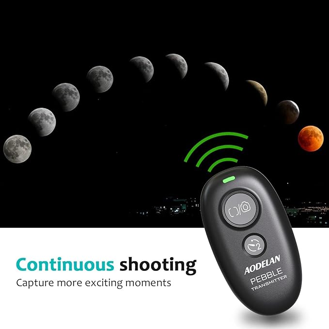 AODELAN Wireless Camera Shutter Release Remote Control for Panasonic Lumix DMC-G7, S5II,S5IIX,G85, GH4,GH5, GH5M, GH5L,GH5 II,GH6, G9, G9L, G9M,FZ300,FZ1000,FZ2000,Replaces DMW-RSL1