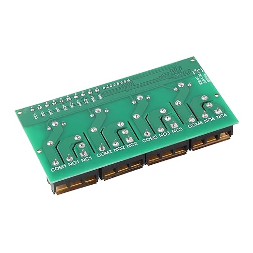 30A 4 Channel Relay Module Expansion Board for DSP AVR ARM (12VDC)