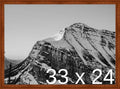 Frame It Easy 33 x 24 Russet Wood Frame (Derby)