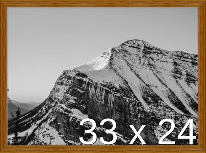Frame It Easy 33 x 24 Hazel Wood Frame (Derby)