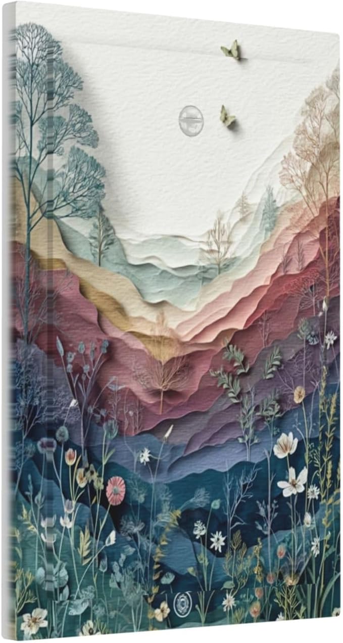 Bvtewkhz Wildflowers Rustic Flowers Floral Plants No Device Single Blank Wall Plate Cover Decorative Light Switch Covers Electrical Faceplate Switch Plates for Bathroom Kitchen Home