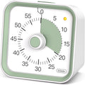 InfPokid Visual Timer for Kids with Pause Function, 60 Minute Countdown Timer for Kids Desk Study, Teaching, Kitchen Cooking, Office Meetings, Time Management for ADHD (White)