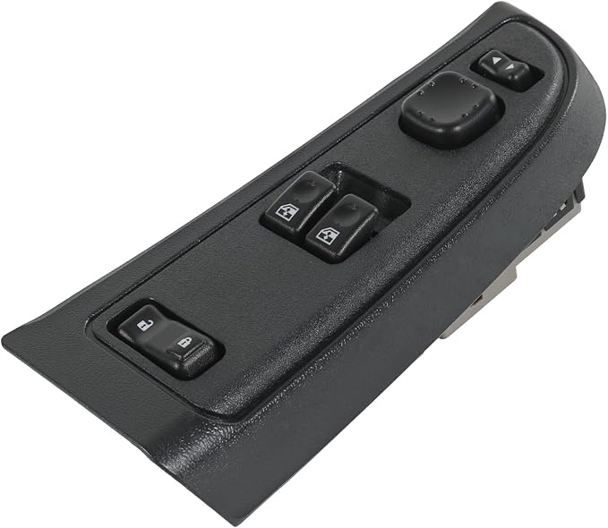DICMIC Front Driver Side Master Power Window Switch and Door Lock & Black Bezel Assembly Compatible with 2003-2007 Chevrolet, GMC Select Model Replace# 15883318, 920-023, DWS-226