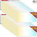 Sunco 24 Pack 2x4 LED Flat Panel Light Drop Ceiling Office Fixture with Emergency Battery Backup, 90 Minute Duration, 7760 LM, Selectable Features, 40/50/60W, 4000/5000/6000K, Dimmable (0-10V) ETL.