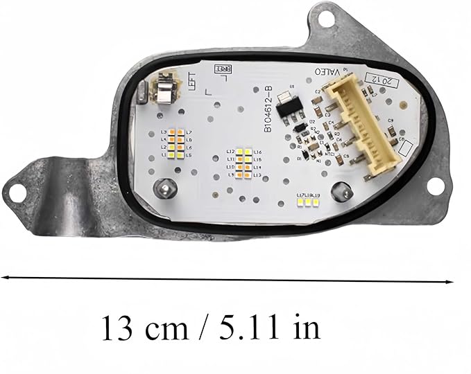 SOCAL-LED LIGHTING 82A998473 Left Daytime Running Light DRL Headlight Insert Diode Module LED Control Unit Fits for Audi A1 S1 2018-2023
