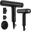 Prastiny Hair Dryer with Diffuser: Professional High Speed Quiet Ionic Blow Dryer - Intelligent Heat Control - Lightweight Portable Travel & Home for Women & Stylists Frizz Free Styling SGS Certified