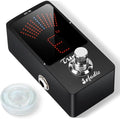 Sofadio Tuner Pedal, Chromatic Guitar Tuner Pedal with Pitch Indicator for Electric Guitar and Bass True Bypass (Power supply not included)