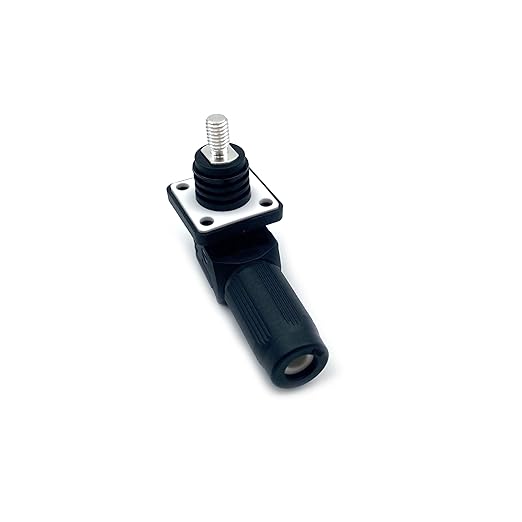 150A Battery Energy Storage Connector, 35mm² High Current Connectors IP67 Waterproof Stud Wiring Power Adapter Quick Plug Terminal Right Angle Plug and Socket (1500V Black)
