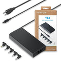 Innergie T24 240W 230W Universal Gaming Laptop Charger Power Adapter for Acer ASUS ROG Dell Alienware HP Lenovo MSI 100-240V AC Input 20V 12A DC Output Power Supply Made by Delta Electronics