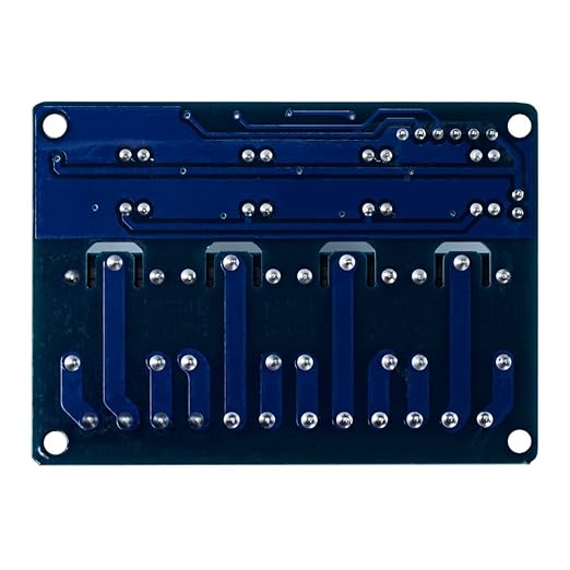 Hosyond 4Pack 4 Channel DC 5V Relay Module with Optocoupler Relay Board for Arduino Raspberry Pi MEGA2560