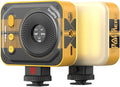 SmallRig Vibe P108 Pro Mini Led Video Light, Portable Camera Light for Photography, Cold Shoe Light, CRI95+, 2500-6500K, 12 Effects, Small Fill Light for Content Creator, Bumblebee Edition 5511