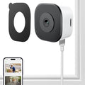 HomiQ 3MP 2K Window Camera for Home Security, 5Ghz & 2.4Ghz WiFi Human Detection Alert, AI Full Color Night Vision with Anti-Glare No Reflection 24/7 Recording, Easy Magnetic Mount for House/Apartment